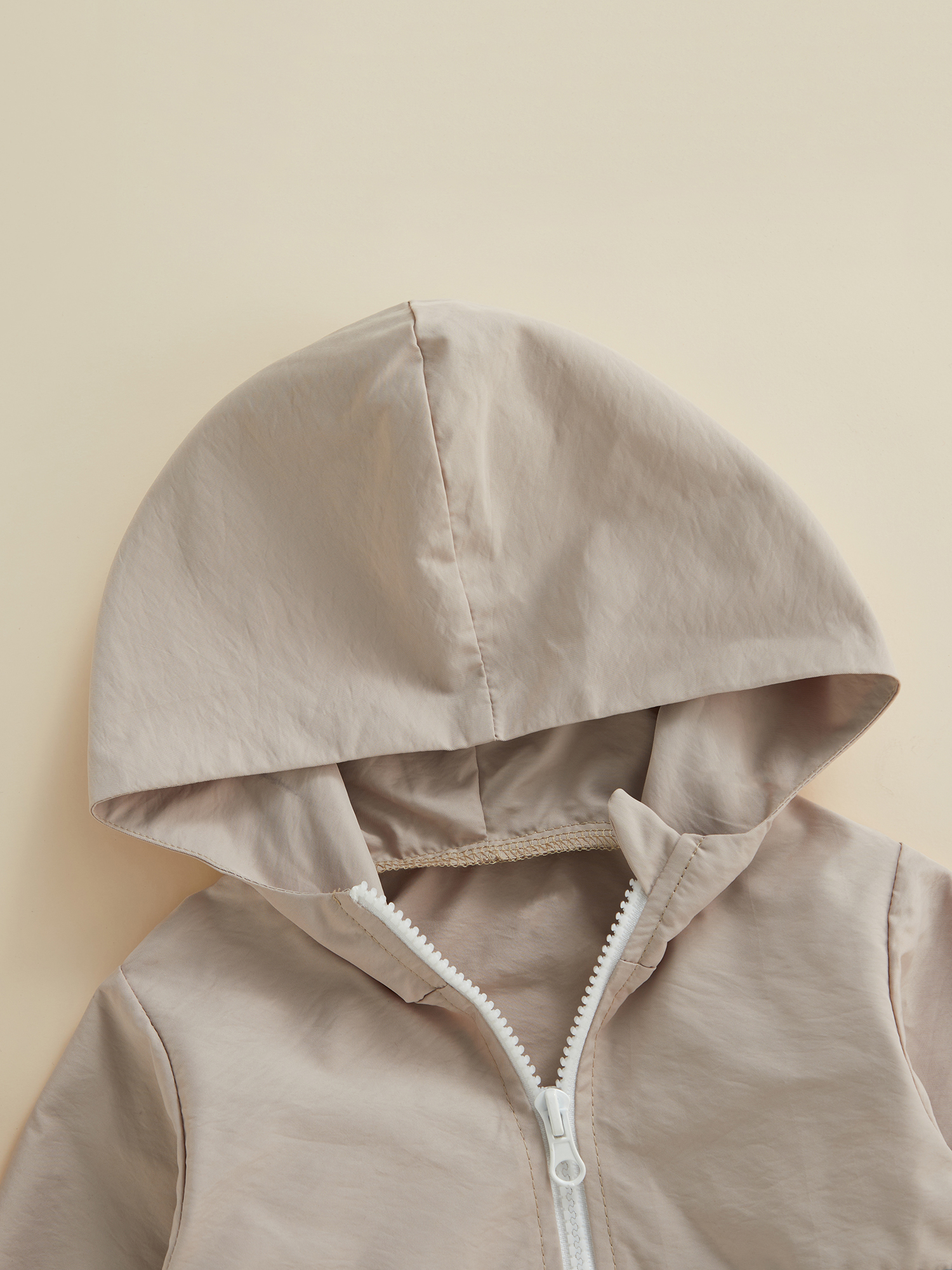 Baby Boy Girl Lightweight Windbreaker Jackets with Zipper Hooded Sweatshirt Outwear for Fall Clothes