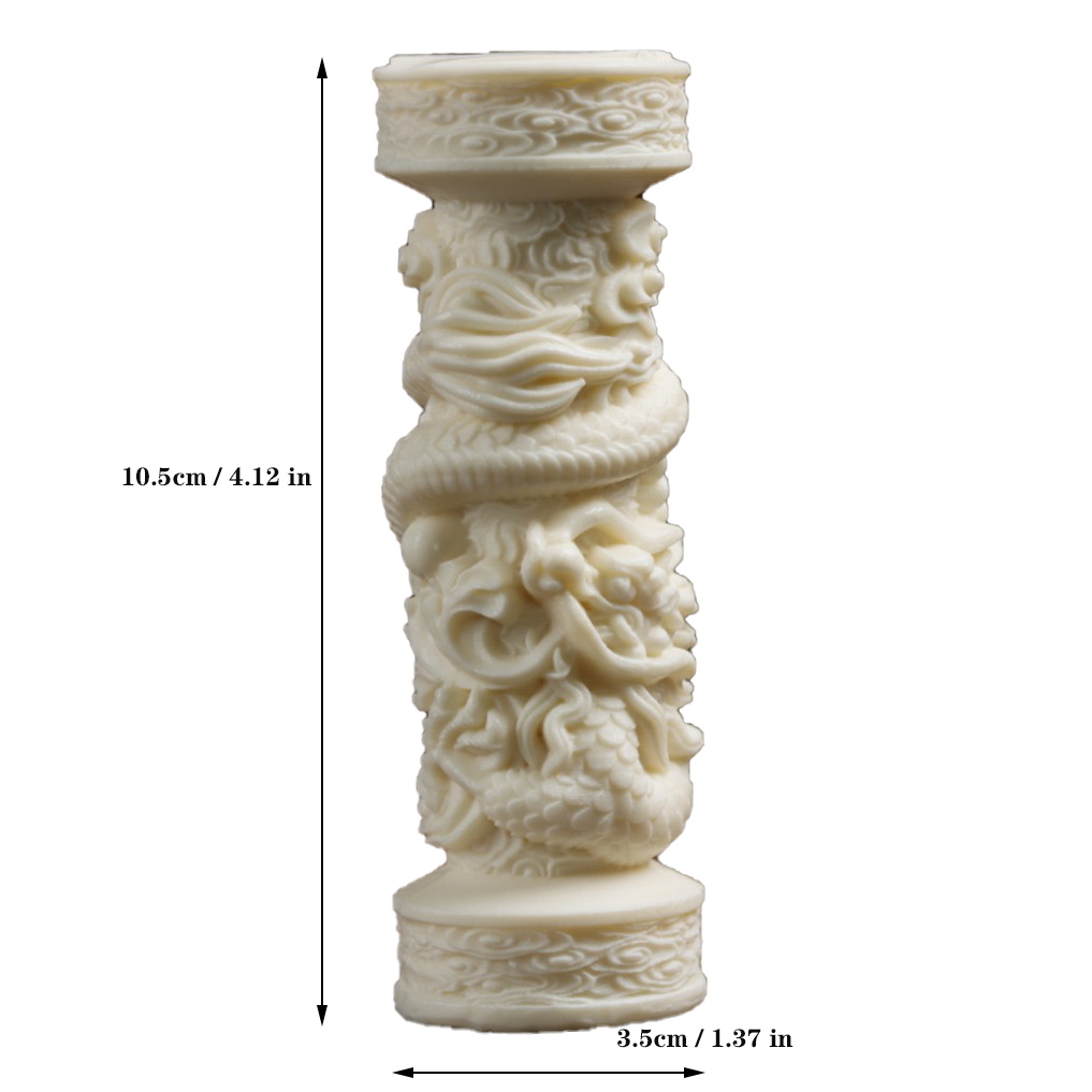 Mascot Panlong Wealth Small Statue Chinese God Beast totem mascot chinese characteristic figurines ornaments