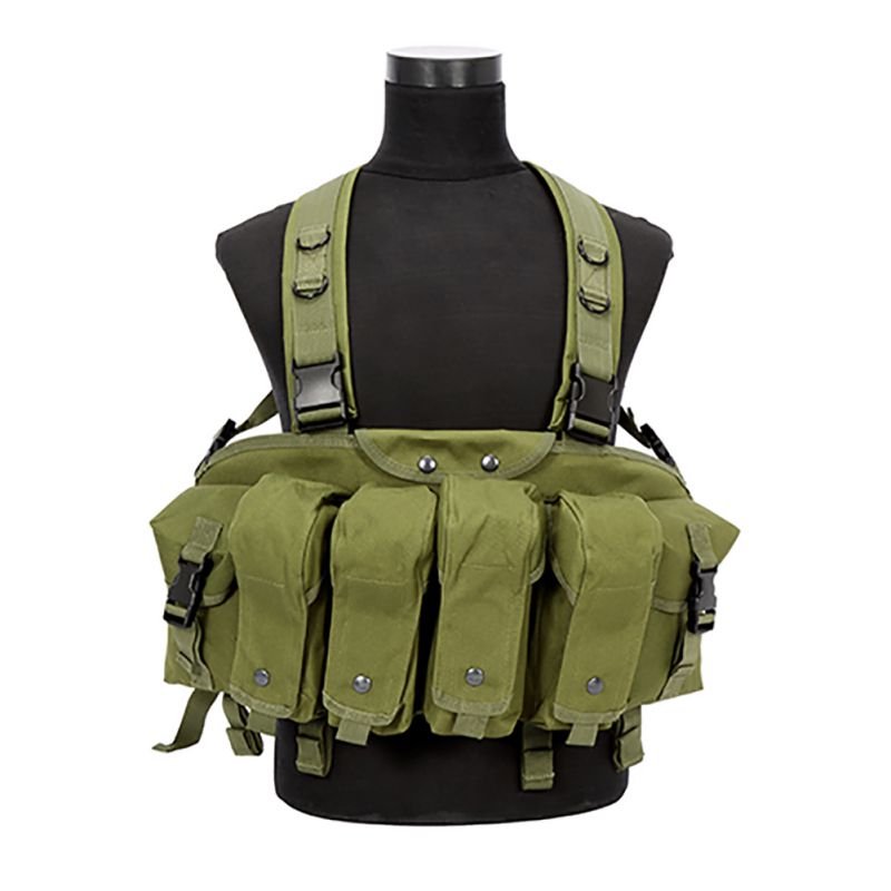 Wargame Body Molle Armor Chest Rig AK 47 Magazine Hunting CS Vest Military Camouflage Hunting Tactical Vest