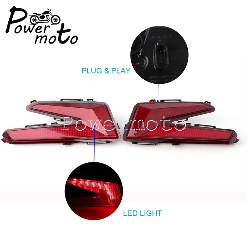 For Can Am Maverick X3 XDS XRS Max Turbo R DPS 2017-2021 710004744 Left & Right Rear Led Taillight Brake Tail Lamp Accessories