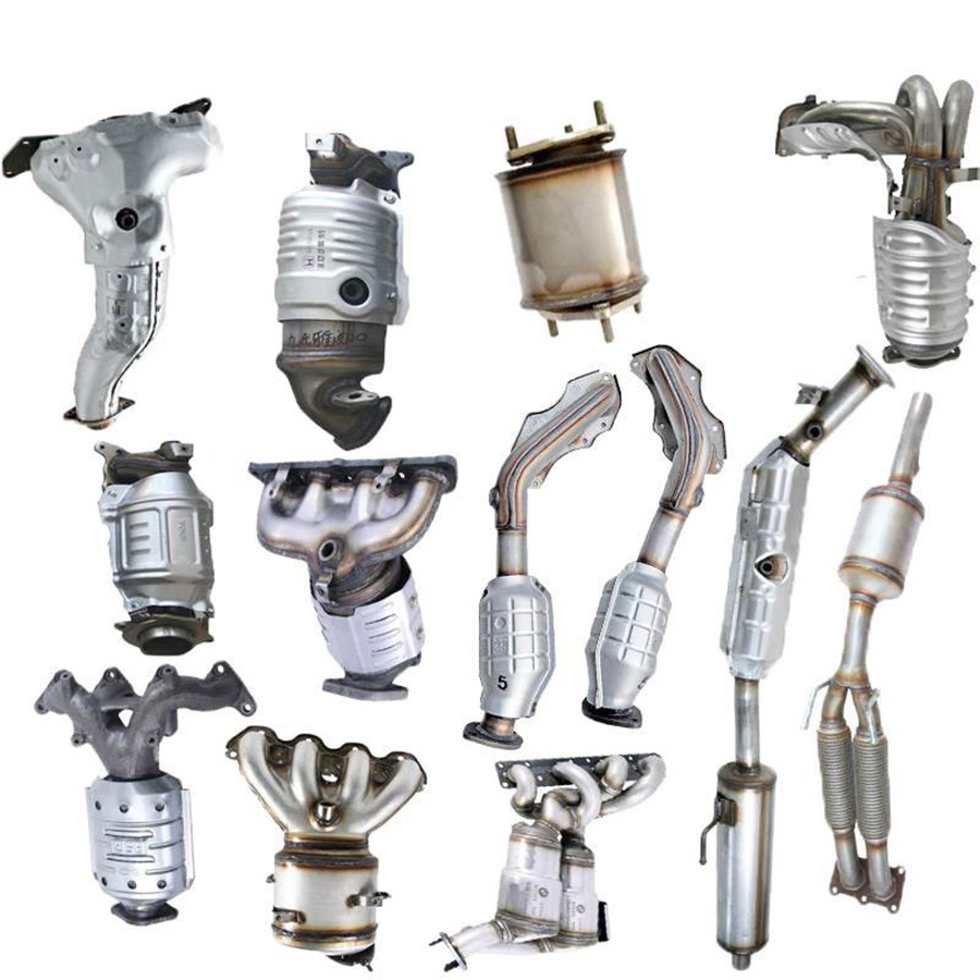 1Pc Catalytic Converter Three-way Catalyst Exhaust EURO For Audi A4 1.8T Q5/A4L 2.0T A4L/A6L A6L 2.4T 2.8T