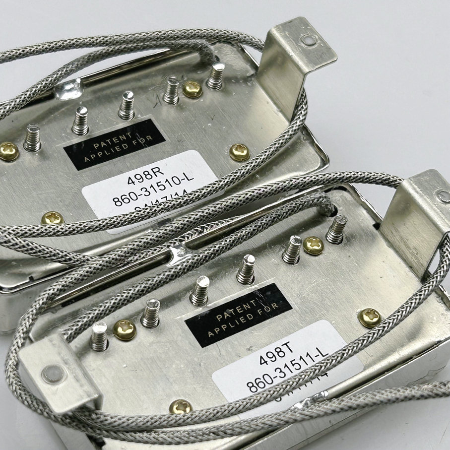 Guitar Pickups Alnico 5 Gib 498R 498T Humbucker Pickup Set Nickel For GIB Electric Guitar