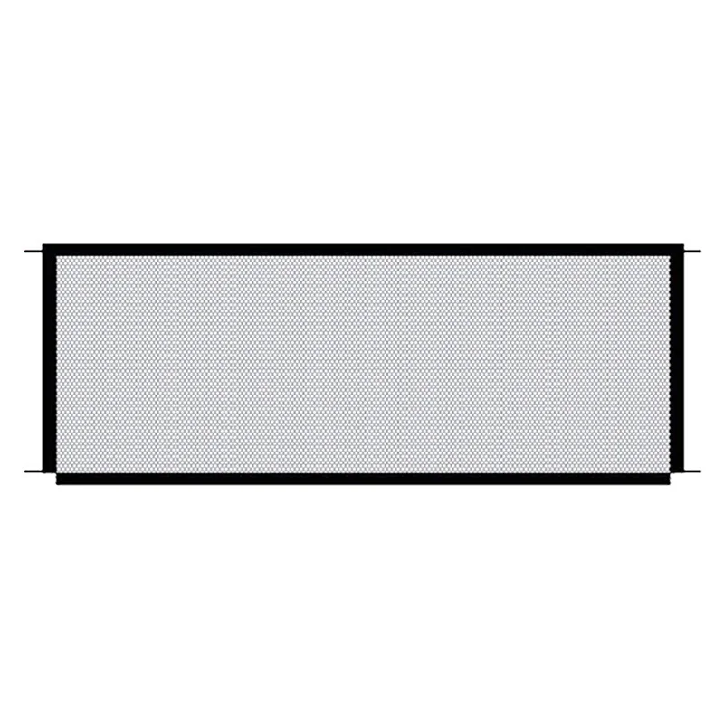 Mesh Guard Gate Outdoor Dog Ingenious Pet Retractable Safety Indoor Stair Tall Toddler Fence Isolation