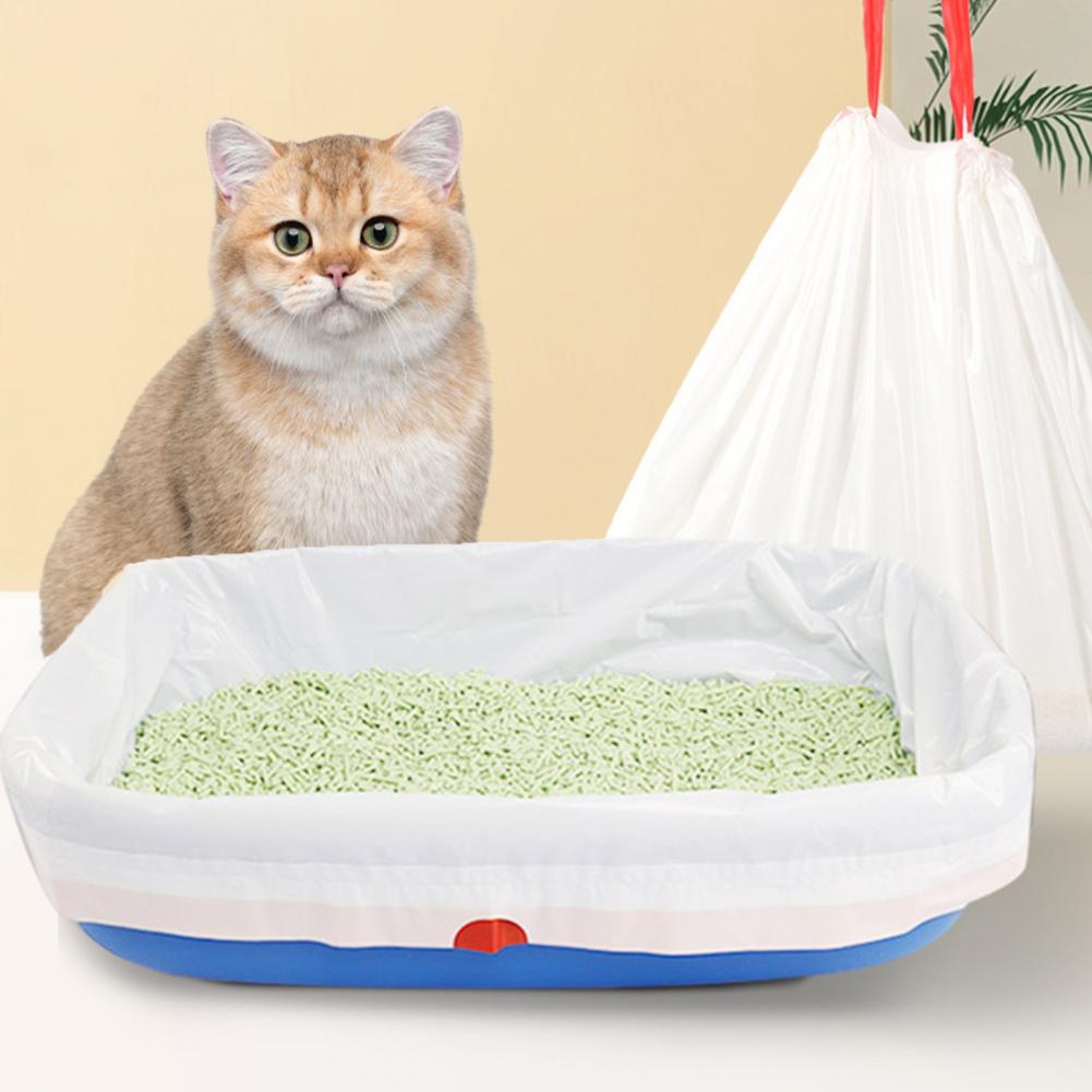 Cat Litter Bag Easy Cat Litter Bag Practical Cat Litter Box Liners Easy-to-clean Pet Supplies for Kitten's Thick Cat Toilet Bag