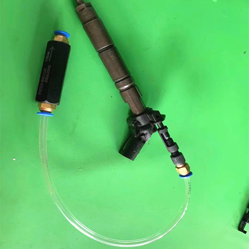 10bars Pressure Piezo Injector Test Oil Return Check Valve Booster Valve with Tube Quick Connect Joint CR Test Repair Tool