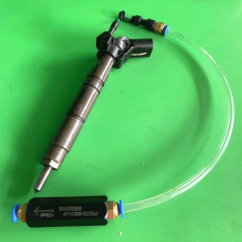 10bars Pressure Piezo Injector Test Oil Return Check Valve Booster Valve with Tube Quick Connect Joint CR Test Repair Tool