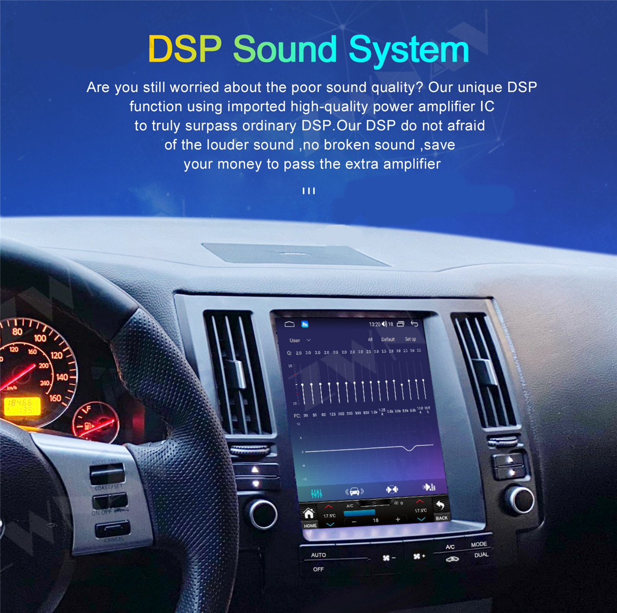 Android 12 Radio Video For Infiniti FX FX35 FX45 2003 2004 2005 2006 2007-2009 Tesa- Multimedia Player Auto Touch Screen Stereo