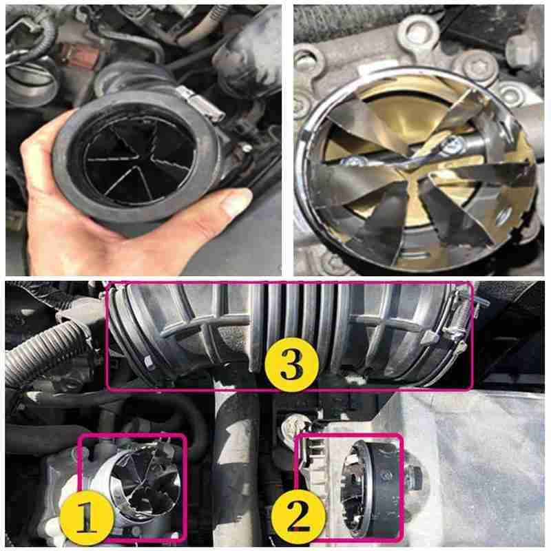 TopSpeed Car Turbocharger Car Turbocharger Adapter Fuel Turbine Saver Modified Fan Air Intake Fuel Saver Accelerator Gas In V9S2