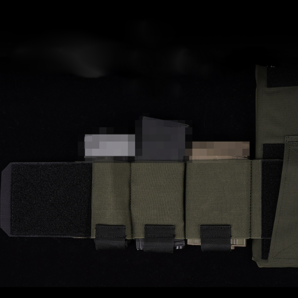 Tactical Vest Lightweight Plate Carrier Vest Set Elastic Cummerbund QASM Buckle Adjustable Shoulder Straps Hunting Vest