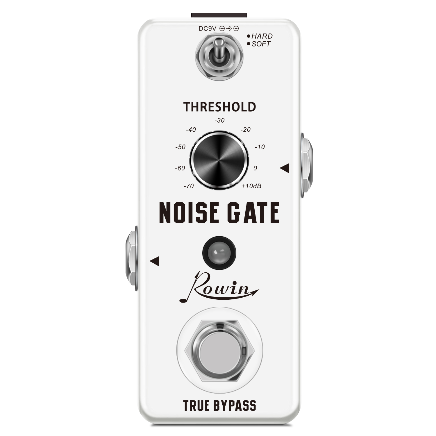 Rowin LEF-319 Noise Gate Killer Pedal Guitar Effects Hard Soft 2 Modes Suppressor For Electric Guitar