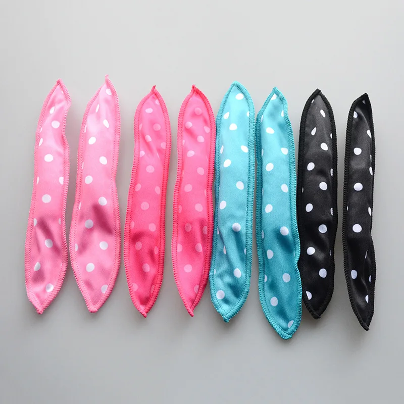 10Pcs/Lot Hair Curlers Soft Sleep Pillow Rollers Set Best Flexible Foam and Sponge Magic Care DIY Styling Tools