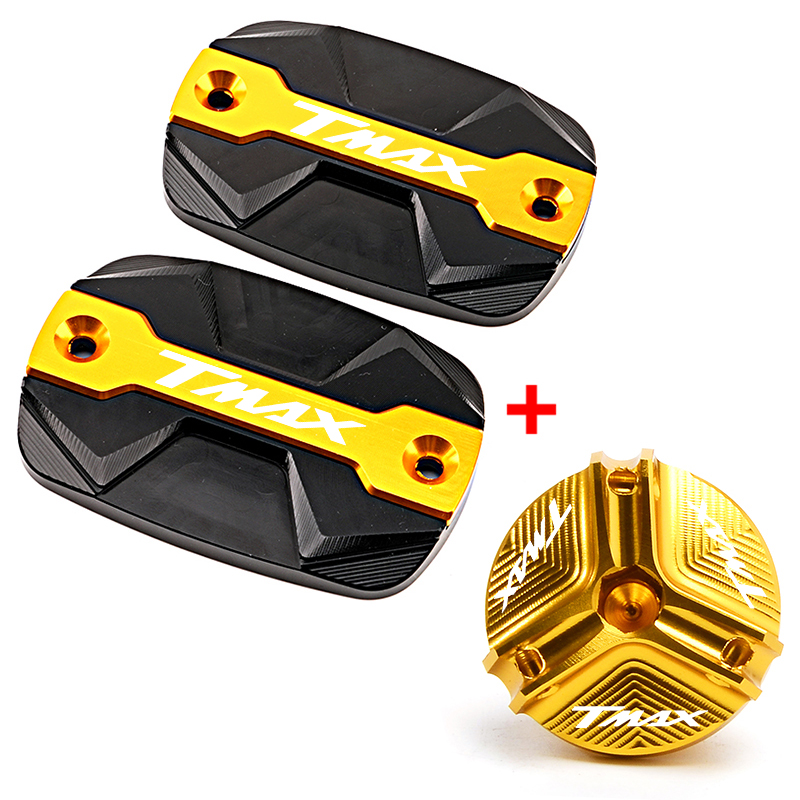 TMAX Accessories Motorcycle Brake Fluid Cap Master Cylinder Reservoir Cover For YAMAHA TMAX 530 500 560 TMax530 SX DX TECH MAX