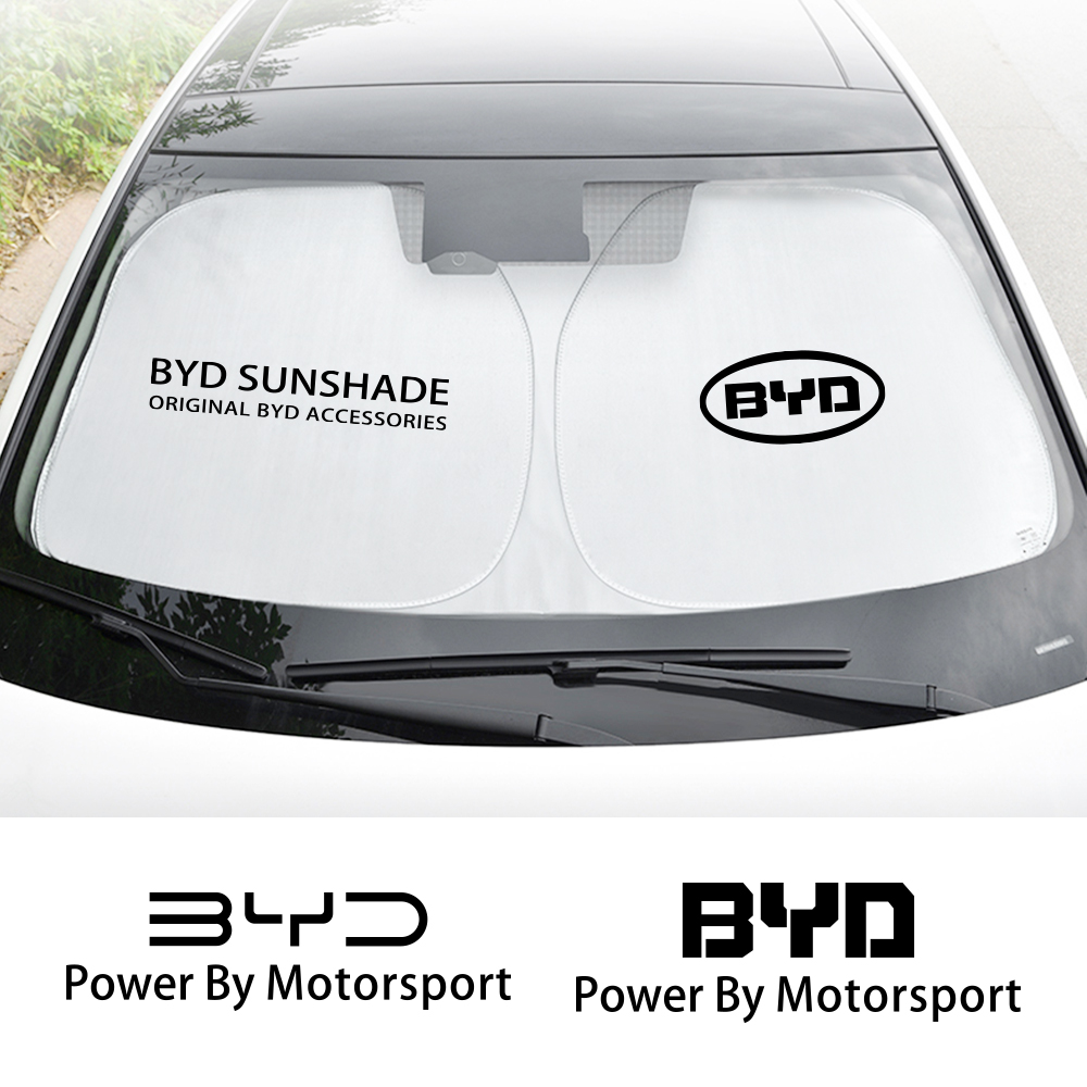 Car Windshield Protector Sunshade Auto Accessories For BYD Tang F3 E6 Atto Yuan Plus Song Max F0 G3 I3 Ea1 Dmi 2din 2014 G6 Pro