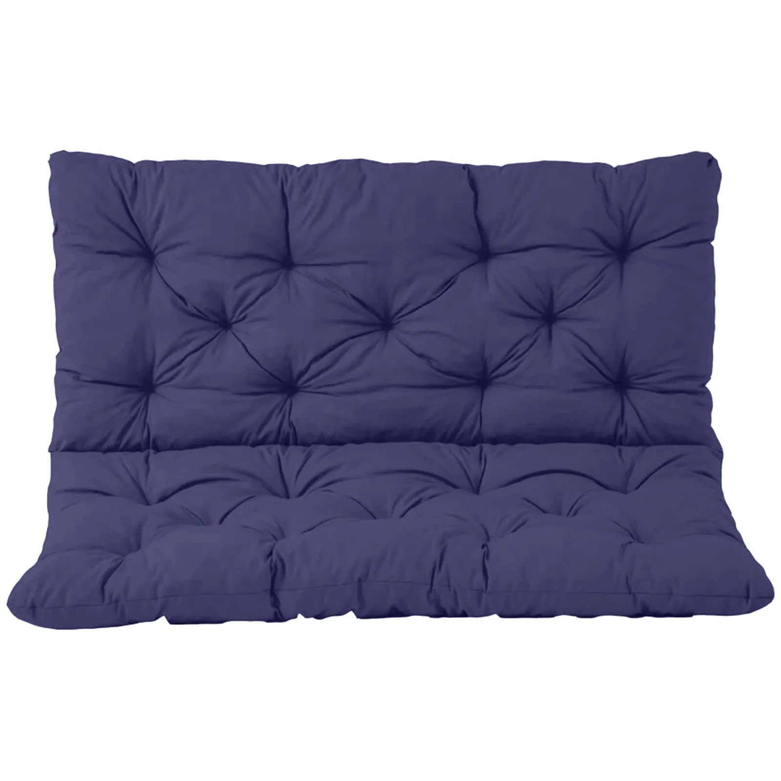 1pc 120 x 100 x 8 cm Garden Bench Cushion Outdoor Indoor Chair Cushion Furniture Upholstered Terrace cojines decorativos para 240619