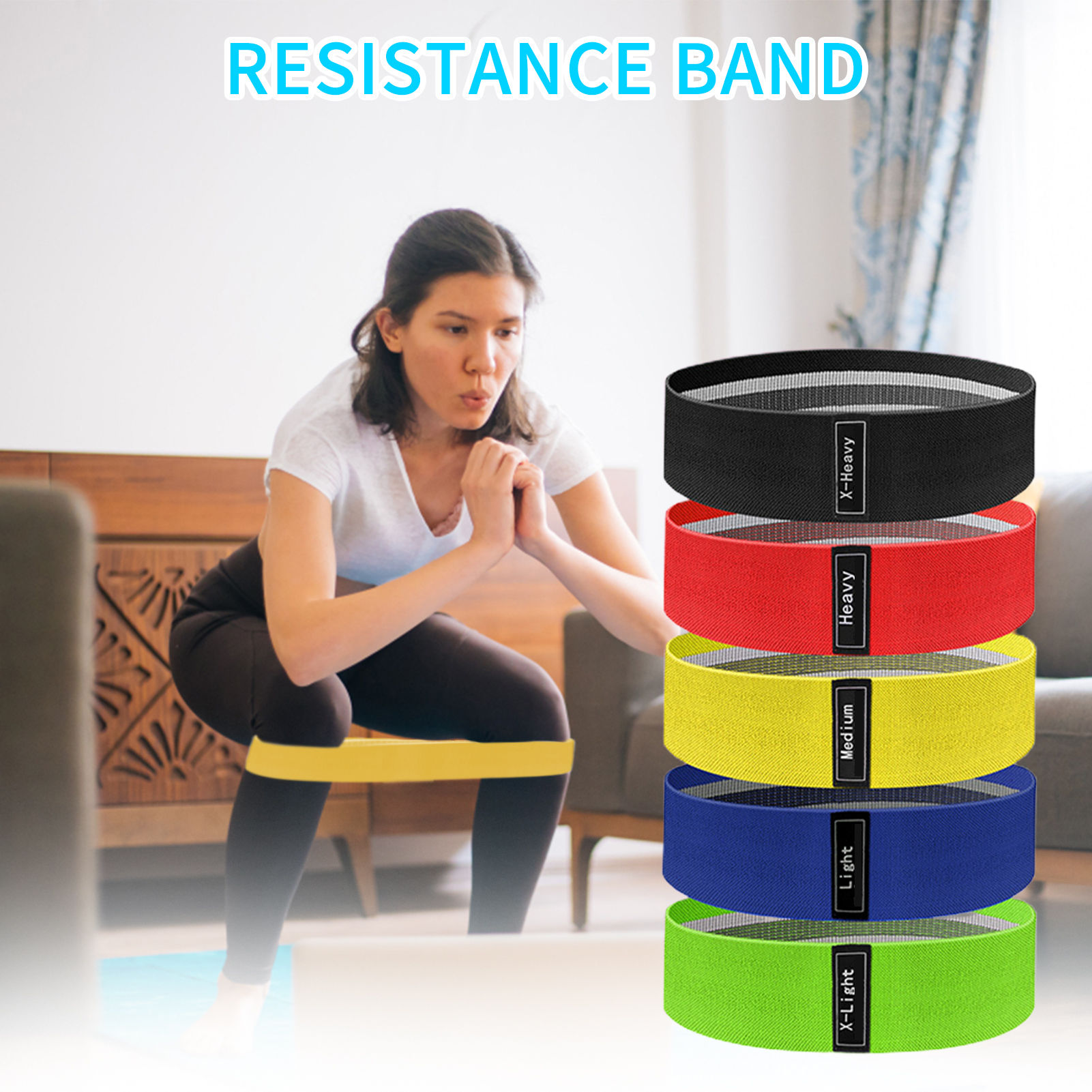 Resistance Bands Workout Bands For Exercise Thick Heavy Resistance Band Set Elastic Bands For Body Stretching Pull Up Bands