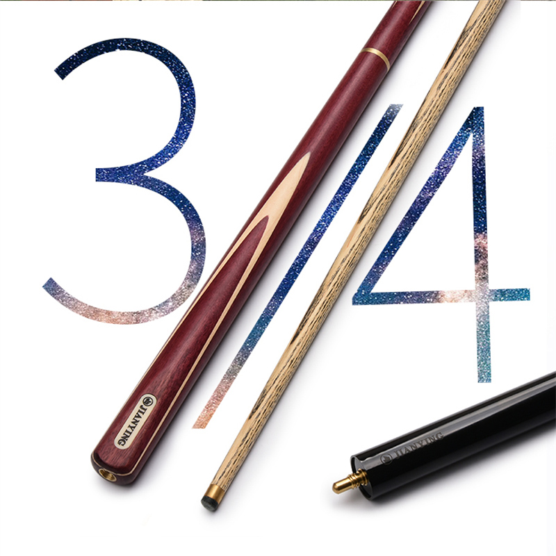 Wooden 145 cm Pool Cue Snooker Black Eight Stick 3/4 Scale Split Ash Wood Shaft Billiard Cues Purple Shaft 10.2mm Tip Size