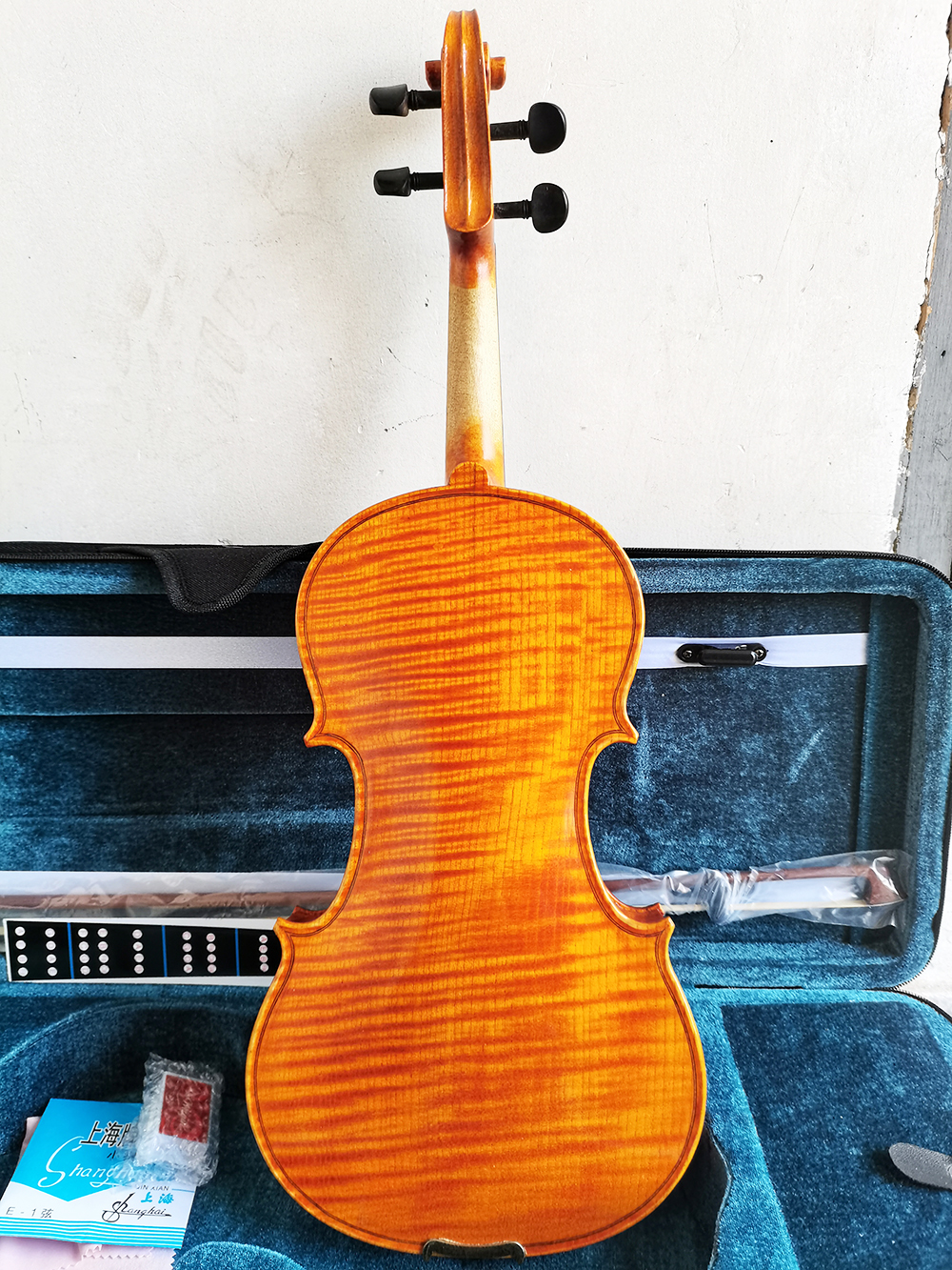 golden yellow handmade violin 4/4 Spruce Maple Back violin Beginners student Professional musical instrument violino Free Shipp