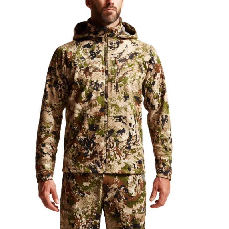 Custom EPTFE Membrane Hunting Wear Camo Casual Winter Outdoor Jetstream Jacket Marsh Camouflage Hunting Jacket