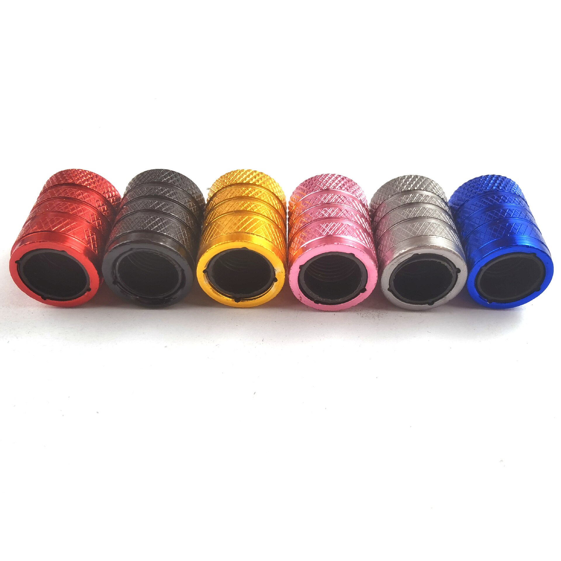 Tire Valve Caps Tyre Rim Stem Cover Dust Proof Auto Wheel Cap Aluminum Alloy Nipple Caps for Cars and Motorcycles Bikes