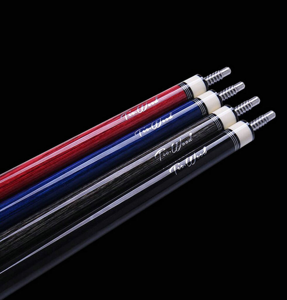 FURY 58" TEC WOOD Hybrid HT2 Shaft Billiards Pool Cue Stick 12.5mm Set