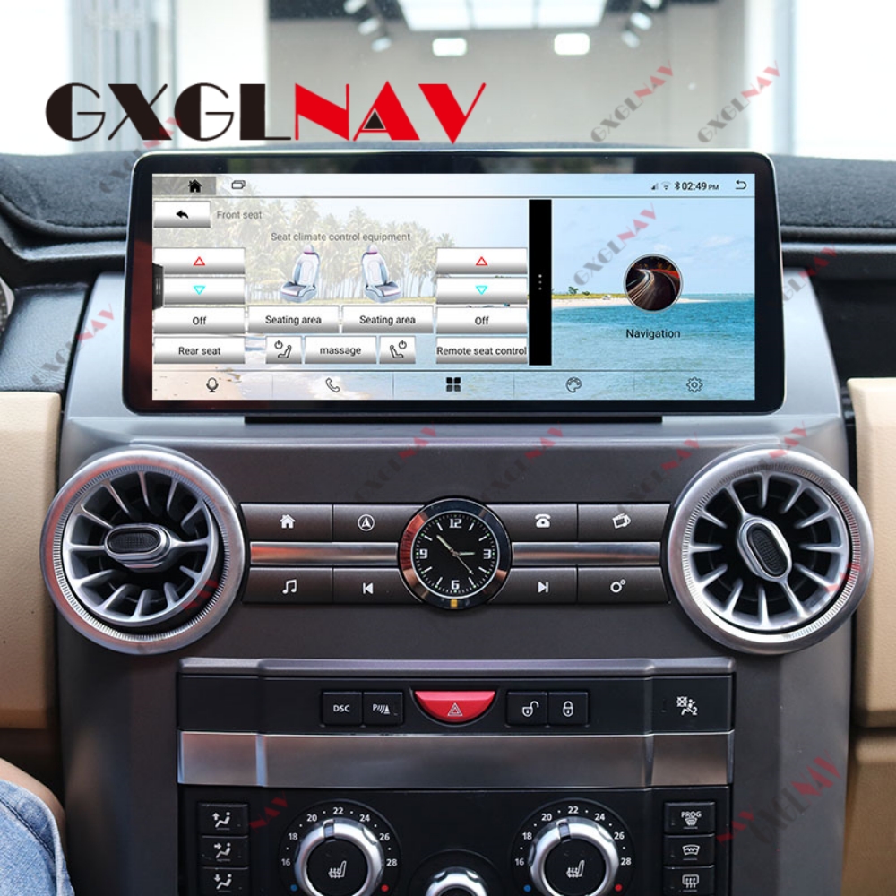 12.3/13.3 Inch Android 13 Carplay For Land Rover Discovery 3 2004 - 2009 DENSO Car Radio Stereo Multimedia Player GPS Naviga