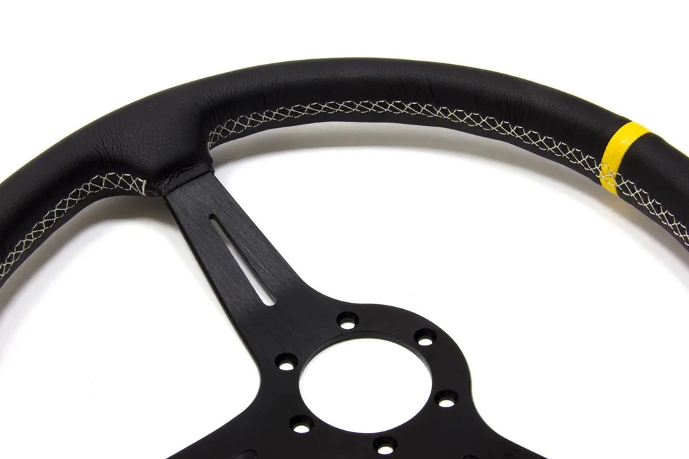 NARDI 370mm/14.5inch Racing Car Real Leather Drifting Steering Wheel Italy ND Sport Steering Wheel Deep Dish Drifting