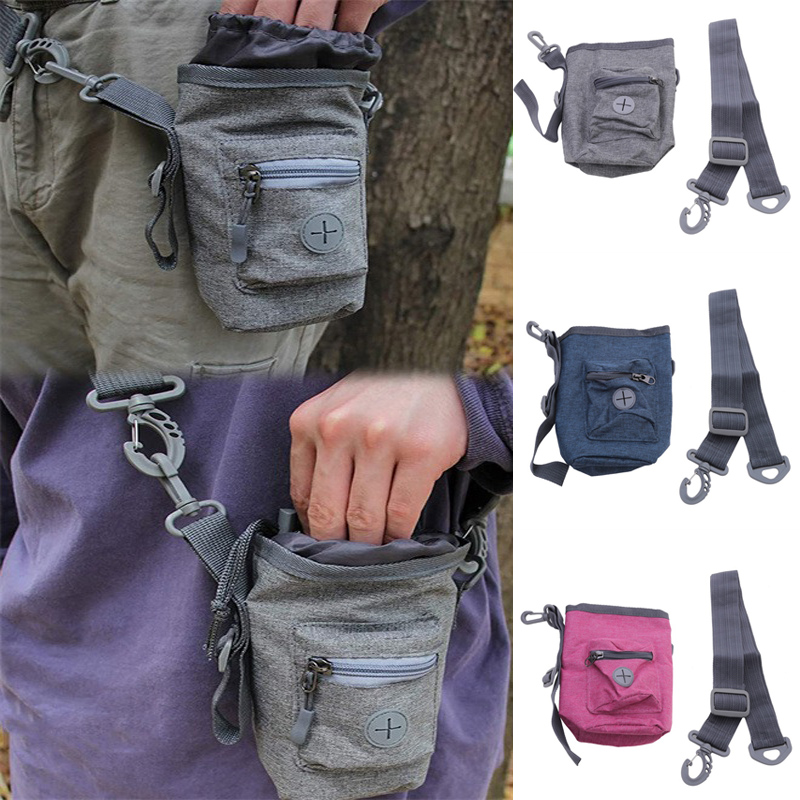 Portable Pouch Bag Training Treats Food Pouches, Fanny Pack Holder, Dog Treat Bags, Toys Or Pet Free shipping