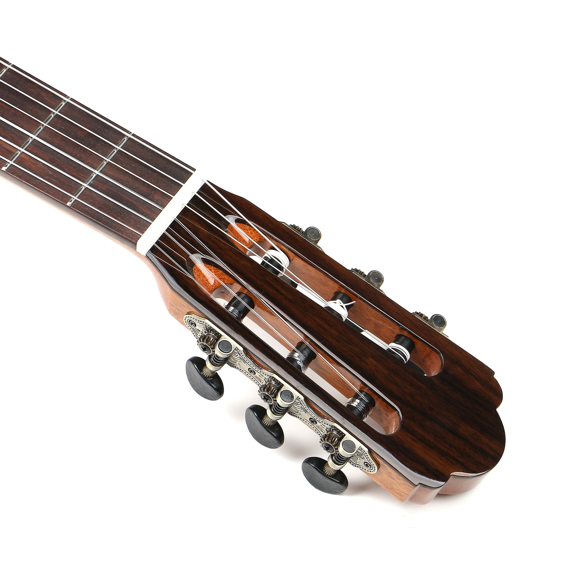Full Solid Classical Guitar Acoustic 39 Inches Electric Highgloss 6 Strings Pick Up Cedar Rosewood Mahogany Guitarra Pick up