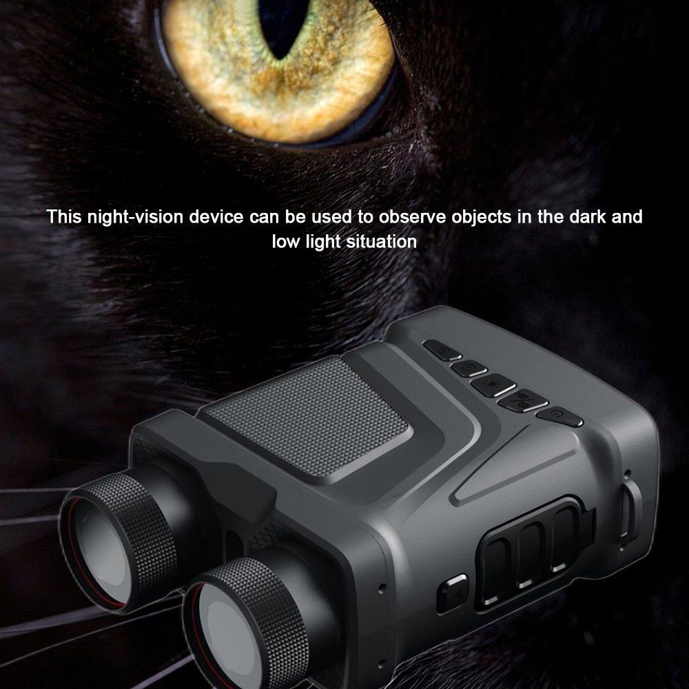 1080P Binocular Infrared R12 Night-Visions Device Photo Video Taking 5X Digital Zoom 300M Full Dark Viewing Distance for Outdoor