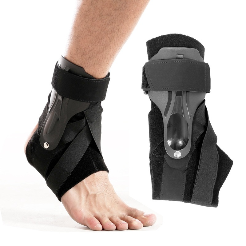 1 Pcs Ankle Brace Support Foot Guard Protector Adjustable Strap Sprain Orthosis Stabilizer Unisex