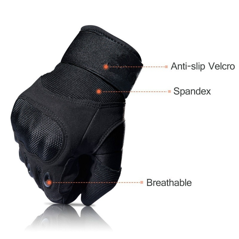 Touch Screen Tactical Military Hard Knuckle Full Finger Gloves Army Airsoft Paintball Combat Hunting Riding Motorcycle Cycling