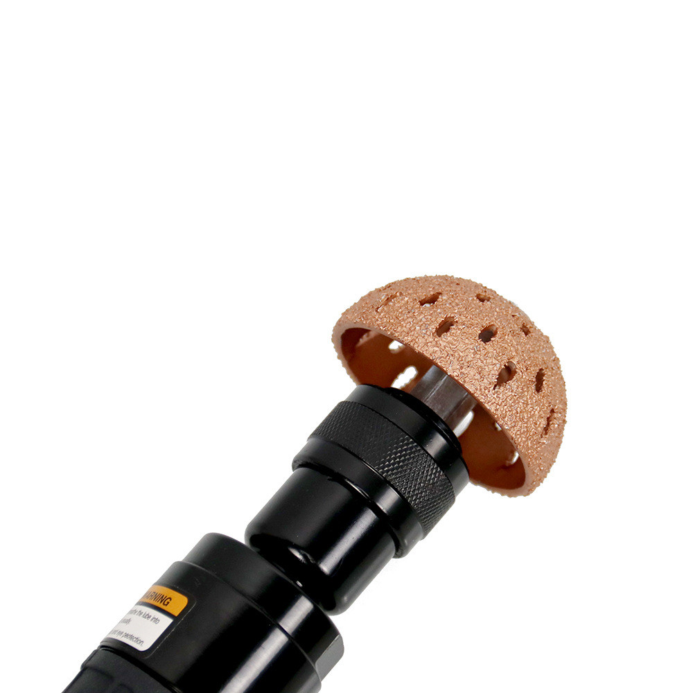 Low Speed Air Tire Buffer Tire Repair Tool Polishing Tool Kit, Pneumatic Tire Grinder 2800RPM 55mm