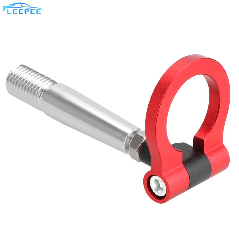 Car Trailer Hooks Car Rear Front Affix Trailer Racing Ring Vehicle Towing Hook for Mitsubishi Lancer EVO X 10 2008-2016