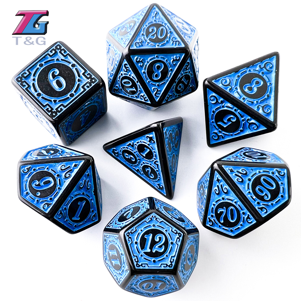DNDGame-RPG Multi-Sided Dice Set, Board Game, Enjoy Leisure Time, Holiday Party, Entertainment