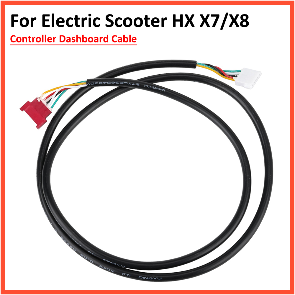 Controller Dashboard Data Cable for HX X7 Kickscooker Controller Power Cord Data Line Display Panel Connecting Wire