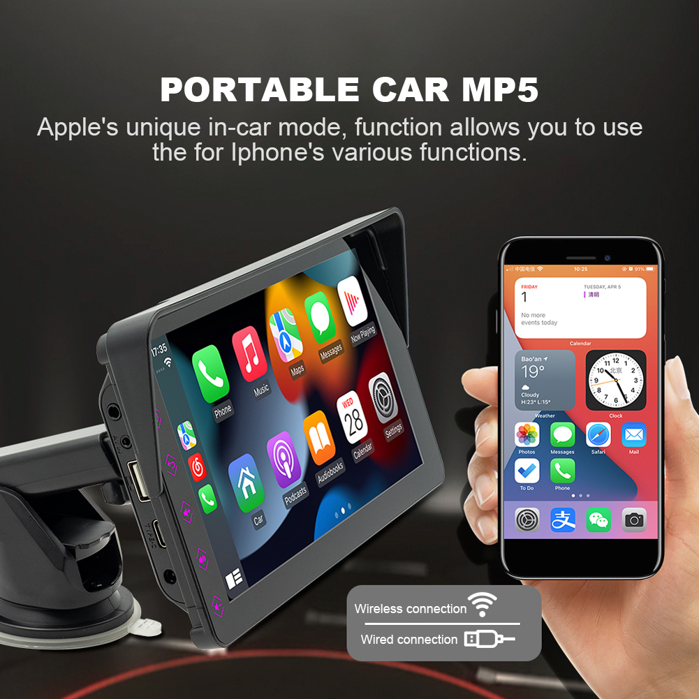 7 Inch Car Radio Universal Multimedia Player Touch Screen Android Auto Radio HD Autoradio Stereo Bluetooth USB TF FM Camera