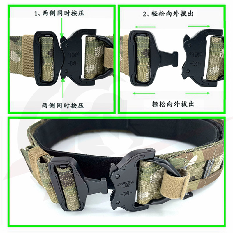 GBRS/American Military Tactical Equipment Imported TEGRIS Belt Buckle 1.75 Inches High Strength Die-casting Cobra