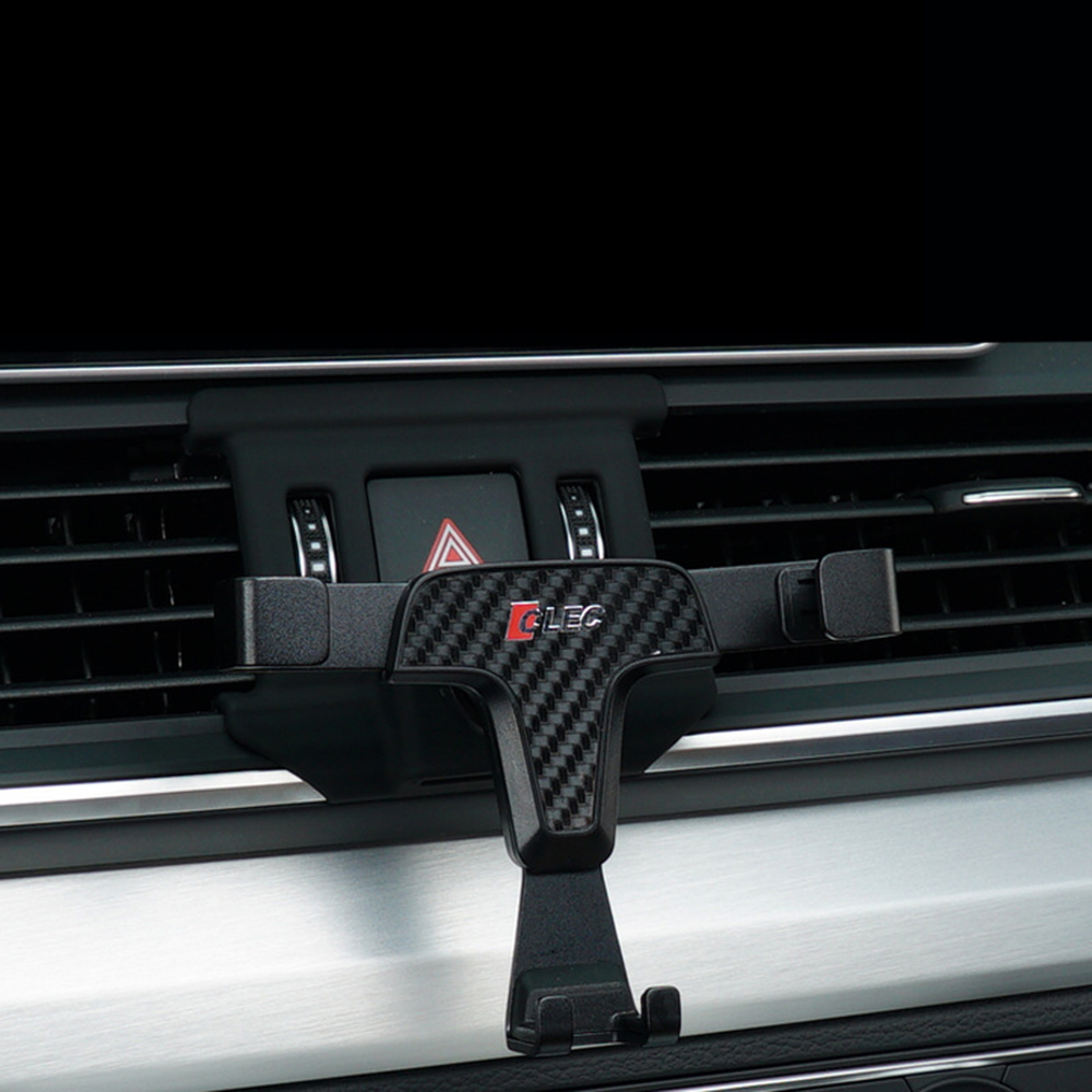 Car Phone Holder For Audi Q5 FY Sportback Sline Quattro 2017 2018 2019 2020 Car Mobile Bracket Gravity GPS Cell Stand Accessory