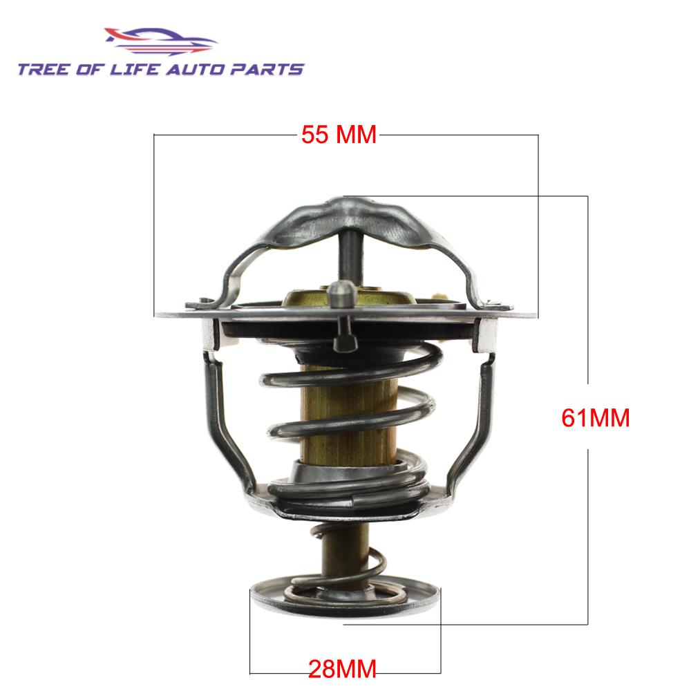MD315301 Engine Coolant Thermostat Kit 82 For Mitsubishi Galant Eclipse Outlander Lancer Expo MD165630 MD337408