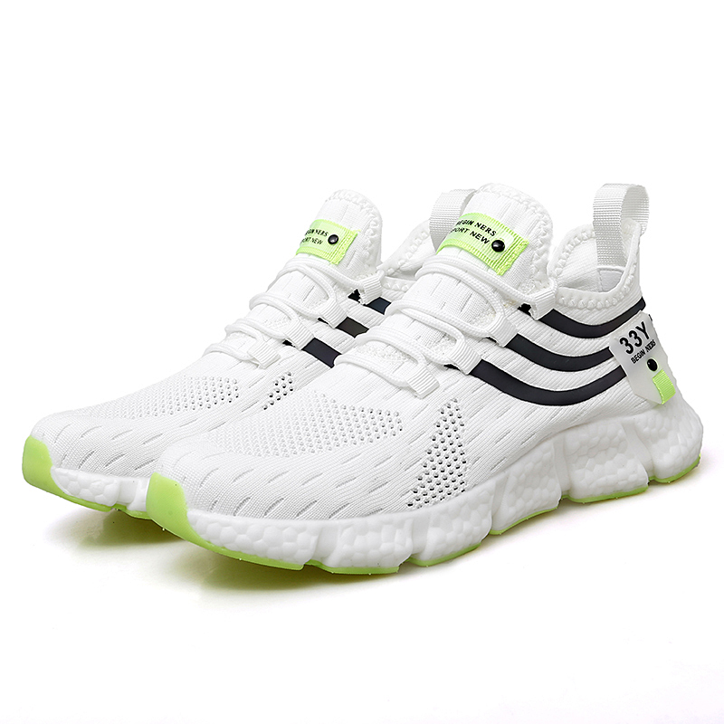 Casual Men Sneakers Summer 2023 Comfortable Man Running New Sports Breathable White Quality Brand Lightweiht Tennis Shoes 8D8b