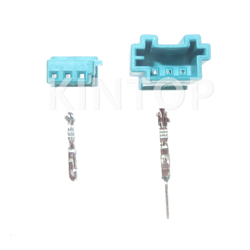 1 Set 3Pins Auto Male Plug Female Socket Car Starter Electrical Connector 1355600-9 1-1718346-1 Automobile Tweeter Cable Adapter