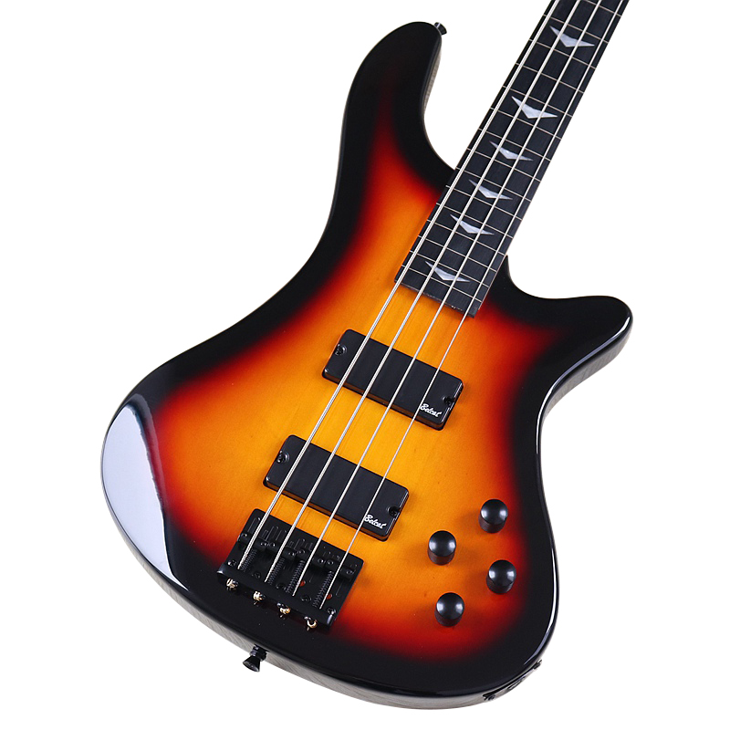 4 Strings Electric Bass Guitar 43 inch High Gloss Full Solid Okoume Wood Body Bass Guitar With Pick up