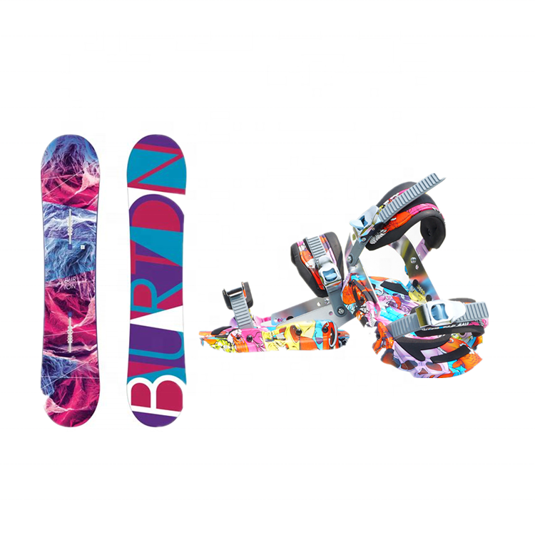 Brand new design hot sale all size from S to L adult snowboard boots bindings with ratchet buckles strap