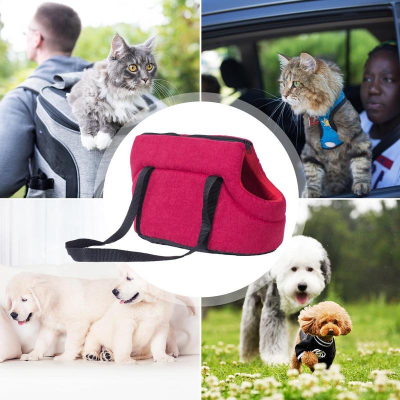 Small Dog Bag Puppy Carrier Bag Carrier for Small Dogs Puppy Shoulder Handbag Puppy Pet Carrying for Dog Walking Bags