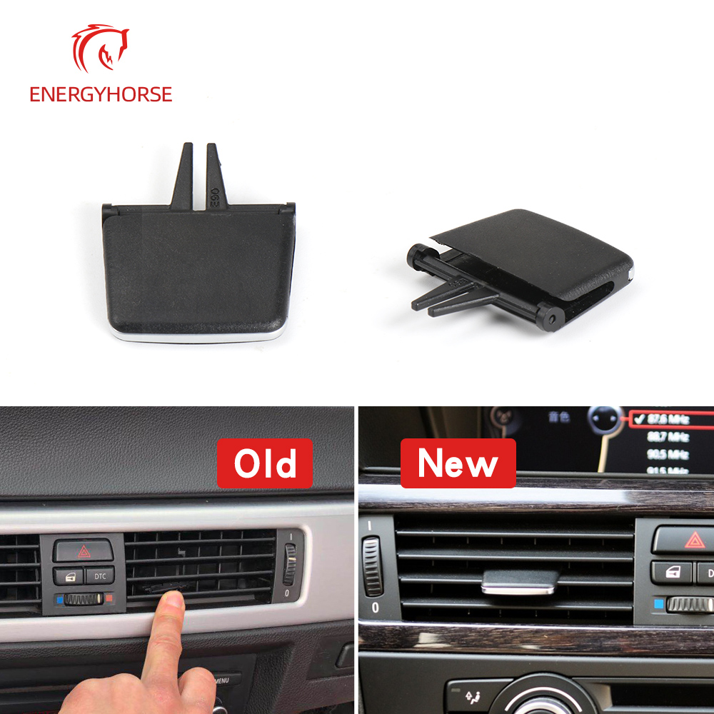 Simple and Quick to install Front AC Air Vent Grille Outlet Slider Clips Repair Kit For BMW 3 Series E90 E91 E92 E93