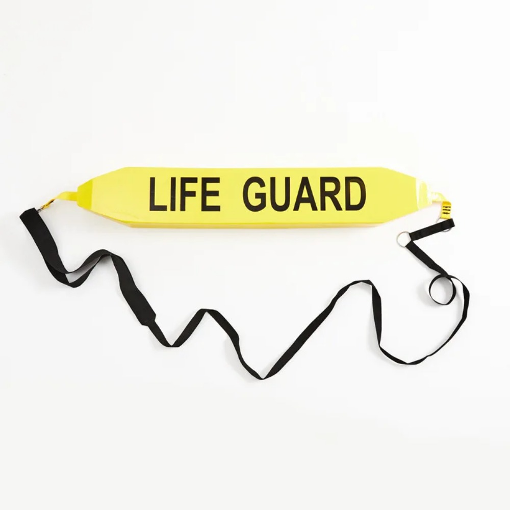 NBR Rescue Floating Buoy Lifeguard Thrower Lifesaving Float Foam Board Yellow Water Park Pool Swimming Training Flood Lifesaving