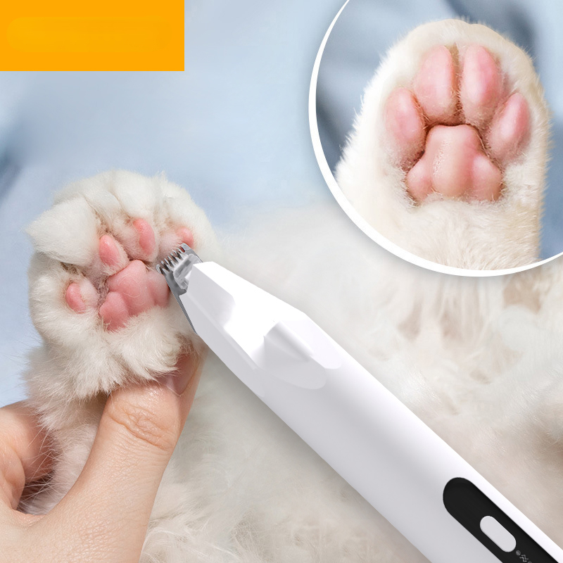 ROJECO Dog Hair Trimmer Professional Pet Foot Hair Trimmer Dog Grooming Clippers for Dogs Haircut Hair Cutting Electric Shaver