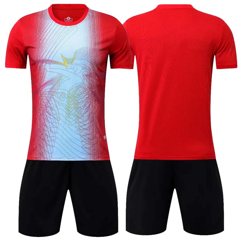 Football outfit kids 2022 Adult Children Soccer Jersey Football Training Sets Blank football kits Custom Football team shirt Set