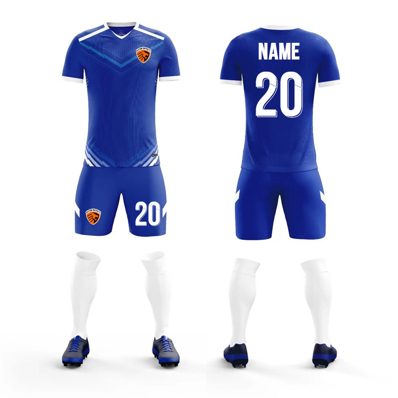 2022 New Adult Football Shirt DIY Uniforms Suits Boy Girls Customize Survetement Youth Soccer Jersey Short + Shirt Training Set