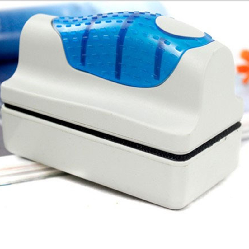 New Magnetic Aquarium Fish Tank Brushes, Glass Window Algae Cleaners, Cleaners, Brushes, Plastic Sponge Accessories